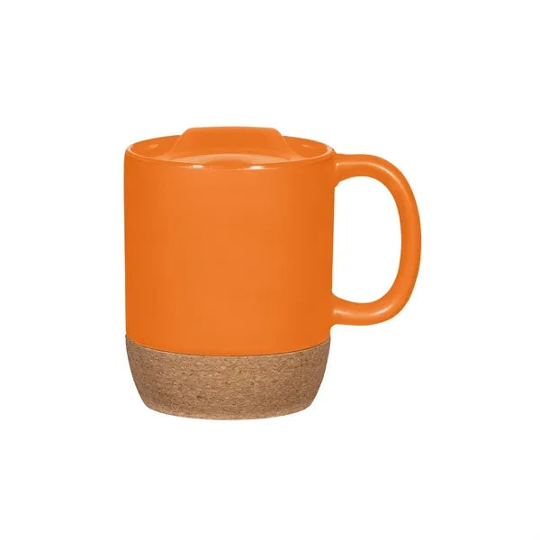 14 oz Ceramic Cork Bottom Mug