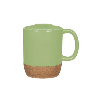 14 oz Ceramic Cork Bottom Mug