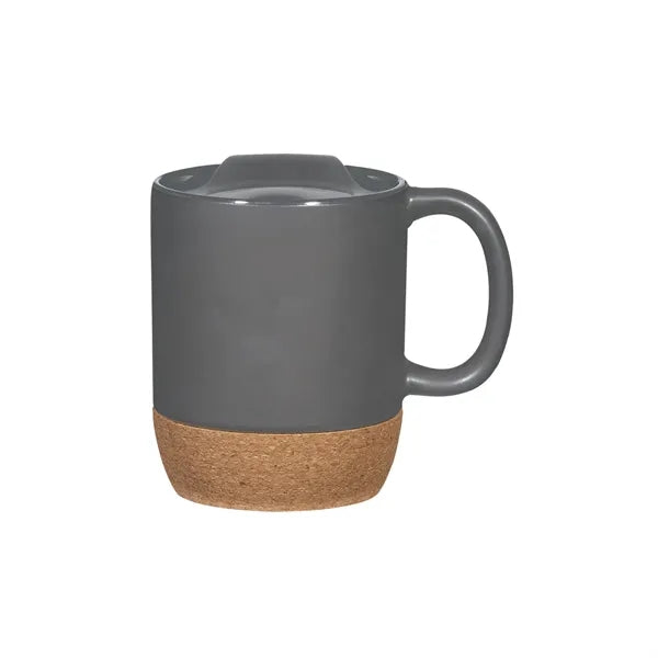14 oz Ceramic Cork Bottom Mug