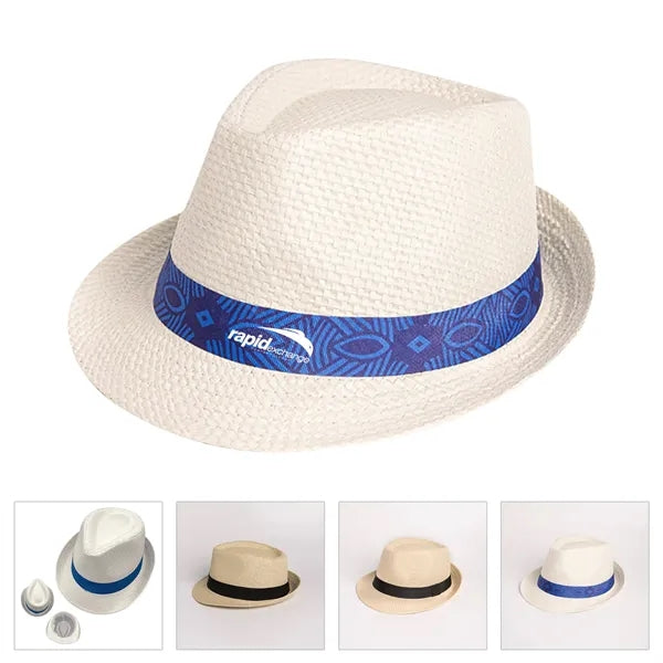 Custom Natural Straw Hat