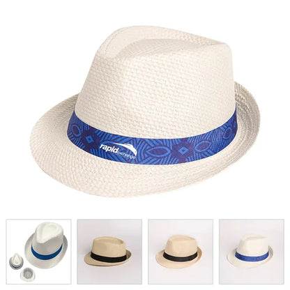 Custom Natural Straw Hat