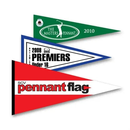 12" x 30" Mini Felt Pennant w/ Sewn Strip