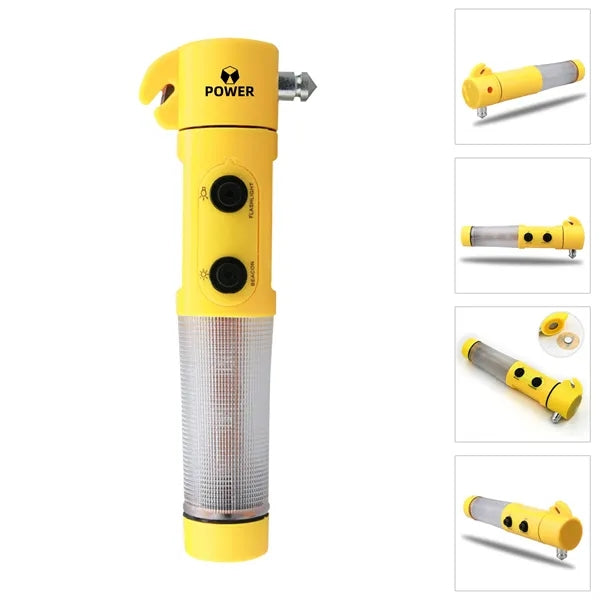 4 In 1 Car Emergency Safety Escape Hammer