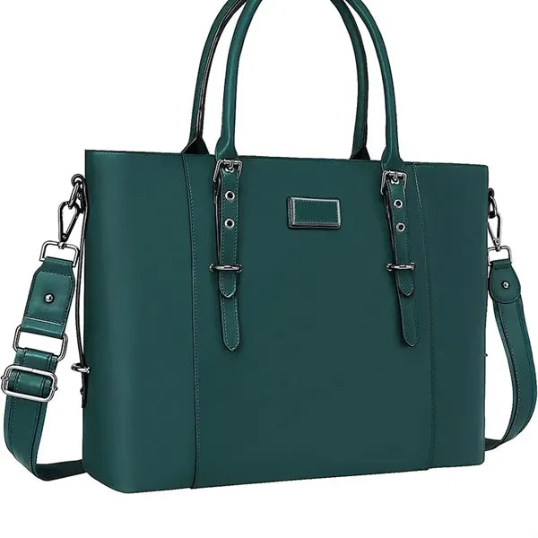 Pu Leather Laptop Tote Bag