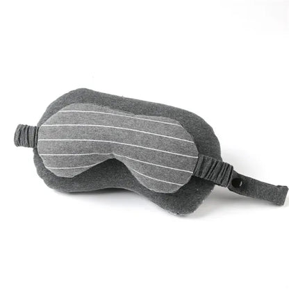 Two In One U Shaped Pillow With Eye Mask
