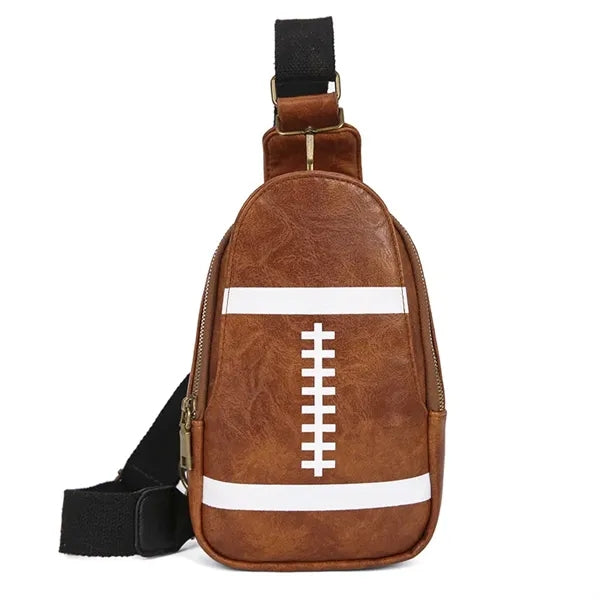 Pu Leather Crossbody Sling Bag