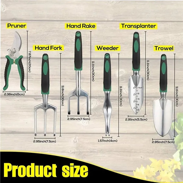 Gardening Tools Kit for Woman Man 11 Pieces