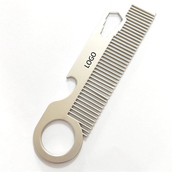 Tumble Metal Comb "The Revolve" with Bottle Opener