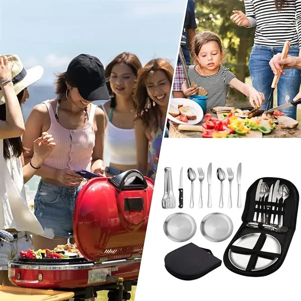 Portable Camping Cutlery Set
