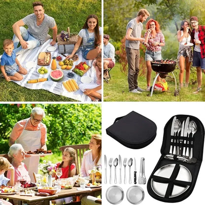 Portable Camping Cutlery Set