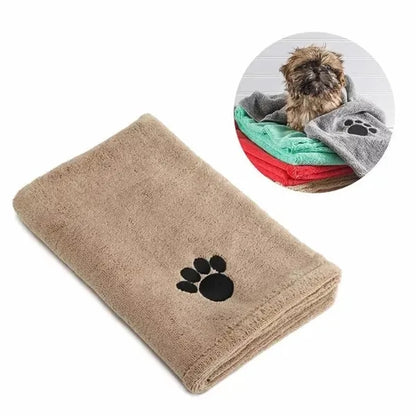 Ultra-Absorbent Pet Microfiber Towel