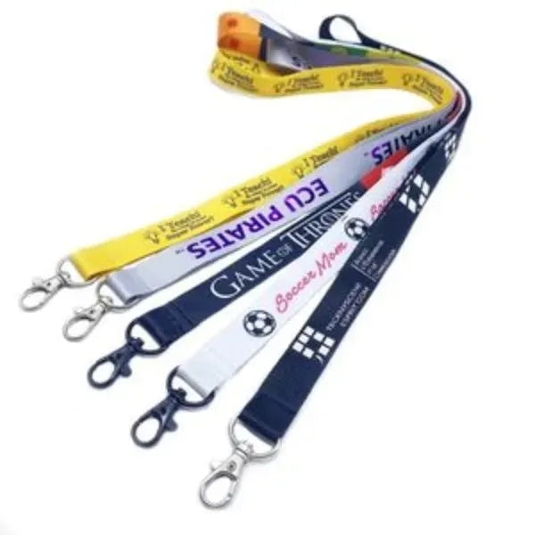 Color Sublimated Wrist Keychain Lanyard with Lobster Claw