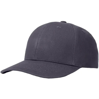 6-Panel Low Profile Structured Cotton Snapback Closure Cap