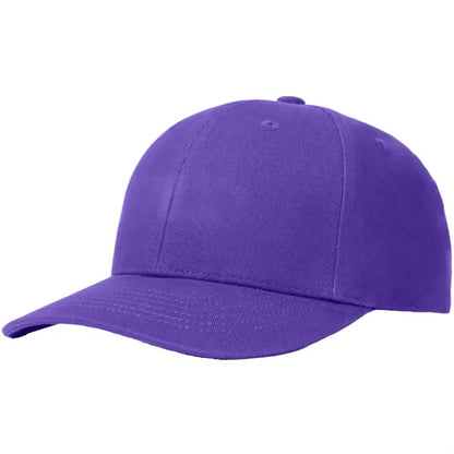 6-Panel Low Profile Structured Cotton Snapback Closure Cap