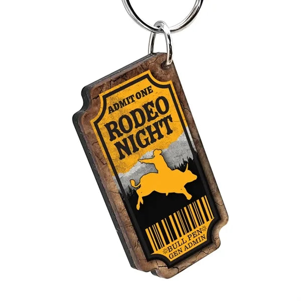 Event Ticket Key Tag