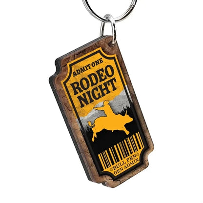 Event Ticket Key Tag