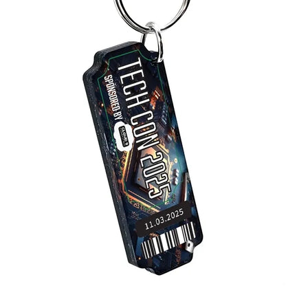 Event Ticket Key Tag