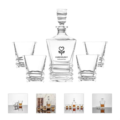 Crystal Glass Wine Cup Set