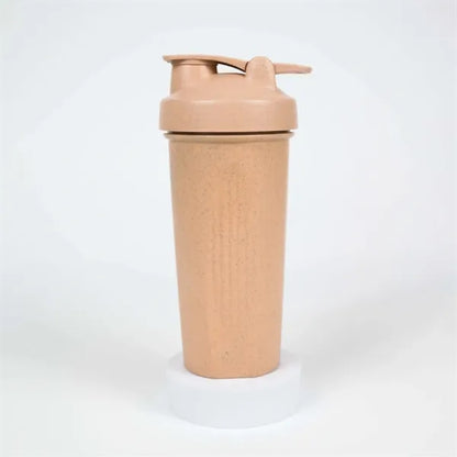 20oz Eco   Friendly Wheat Straw Shaker Bottle