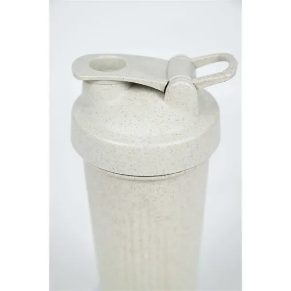 20oz Eco   Friendly Wheat Straw Shaker Bottle