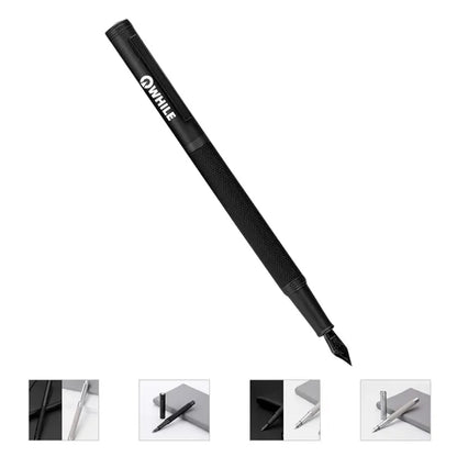 Black White Fountain Pen Custom Business Gift Box