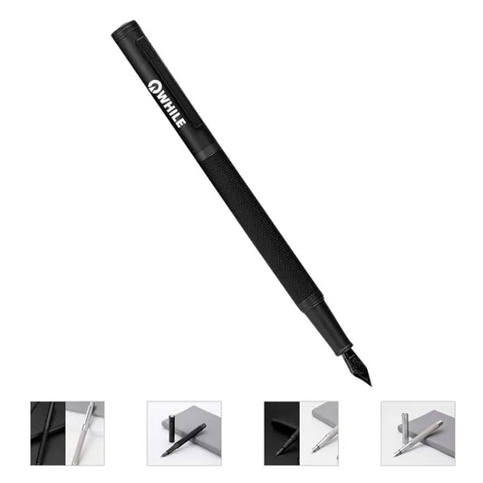 Black White Fountain Pen Custom Business Gift Box