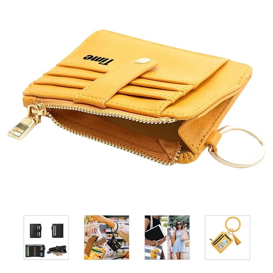 Wristlet Keychain Credit Card Holder