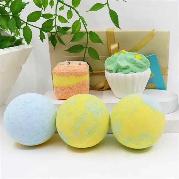 Handmade 6-Pack Shower Bombs with Essential Oils