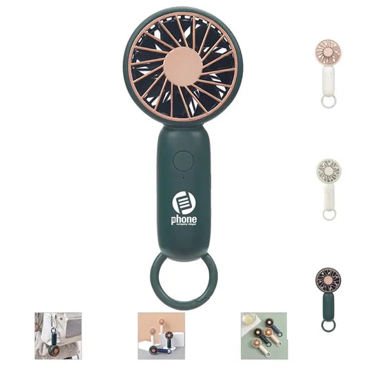 5V 1.65W 800mAh 4h USB Portable Handheld Fan