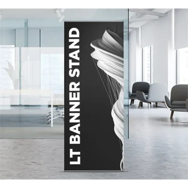 LT Banner Stands with Double Sided Hardware (2.5ft x 6ft)