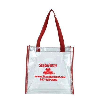 Matterhorn Clear Vinyl Stadium Compliant Tote Bag