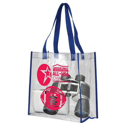 Matterhorn Clear Vinyl Stadium Compliant Tote Bag