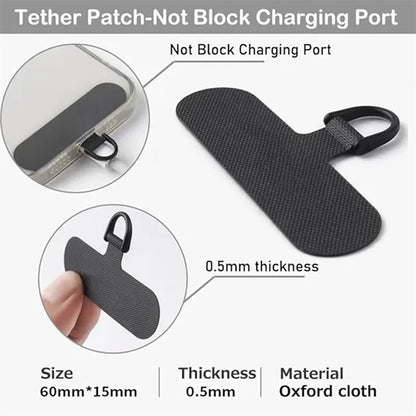 Adjustable Crossbody Phone Lanyard with Magnetic Buckle