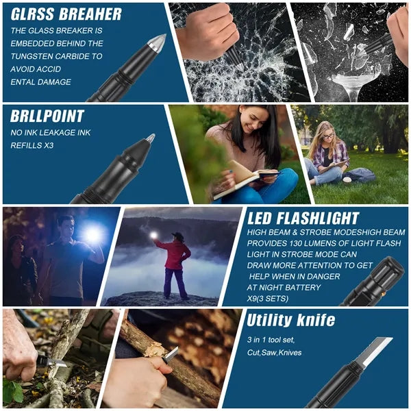 Military Outdoor Self Defense Tactical Pen