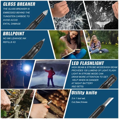 Military Outdoor Self Defense Tactical Pen