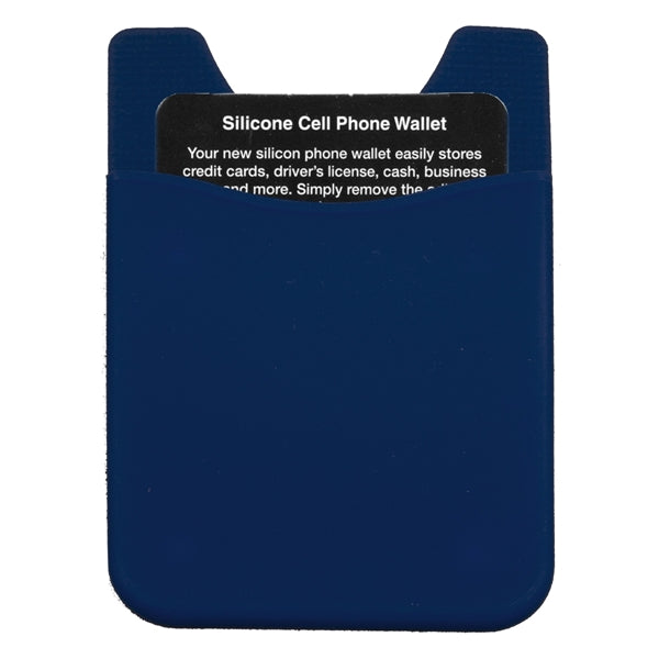 Banker Soft Silicone Cell Phone Wallet