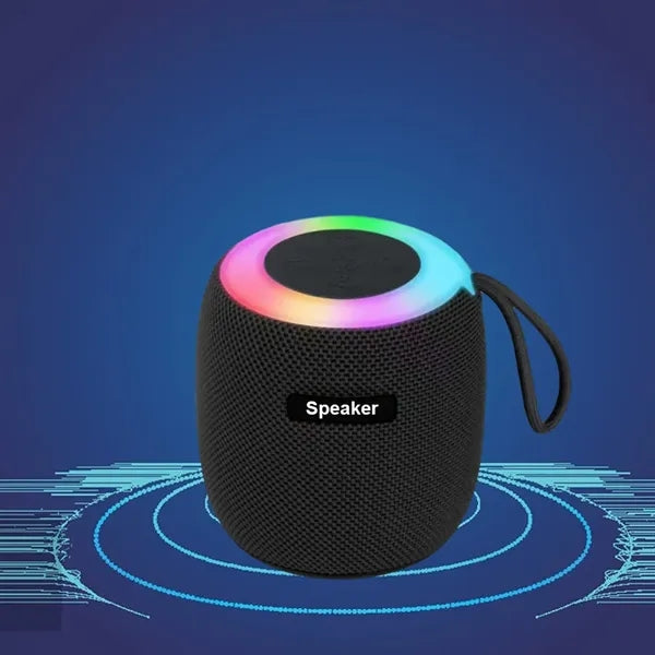 Wireless Bluetooth Speaker With Colorful RGB Night Light