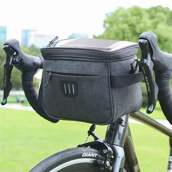 Cyclist's Front Phone Bag ,Secure, Lightweight, Waterproof