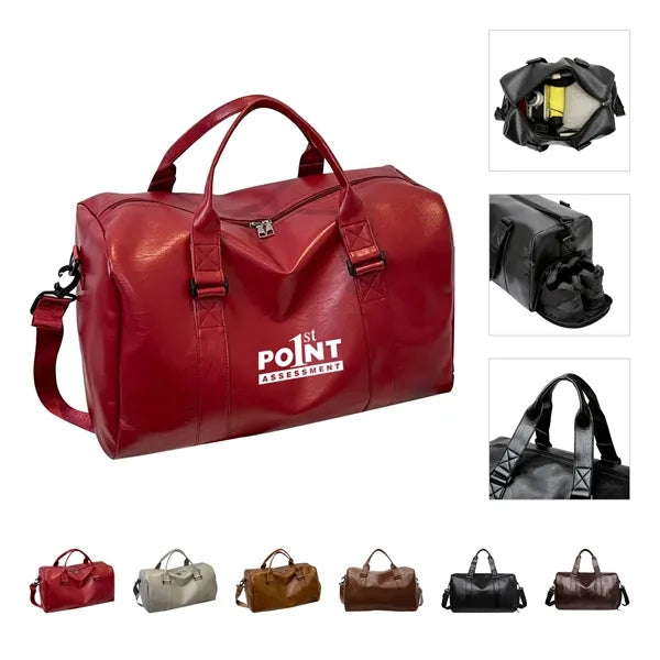 Leather Travel Duffel Bags