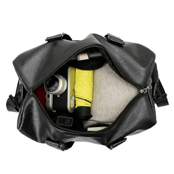 Leather Travel Duffel Bags