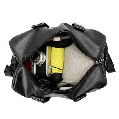 Leather Travel Duffel Bags
