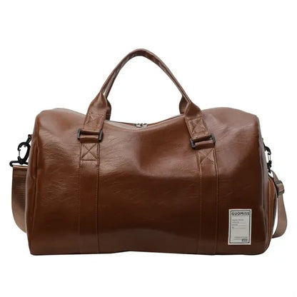 Leather Travel Duffel Bags