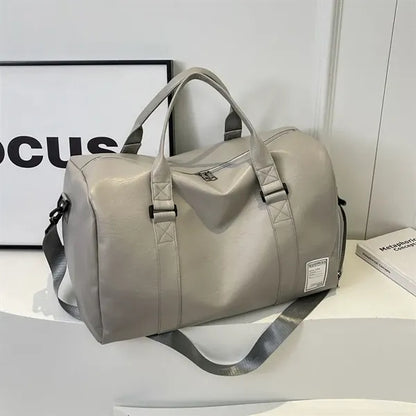 Leather Travel Duffel Bags