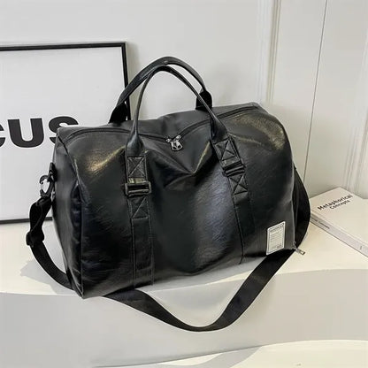 Leather Travel Duffel Bags