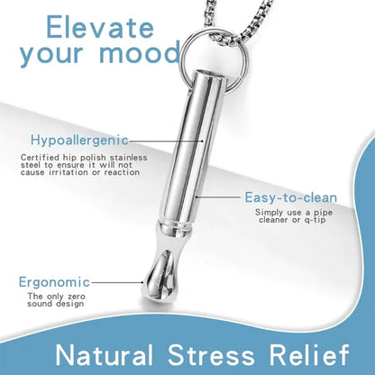 Mindfulness Jewelry Breathing Necklace