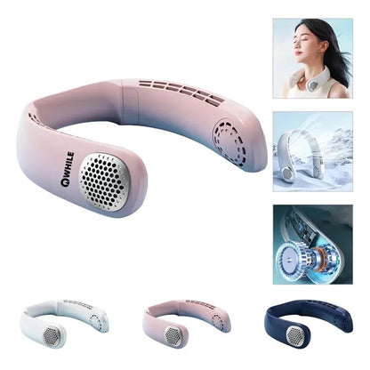 Battery Operated Neckband Fan
