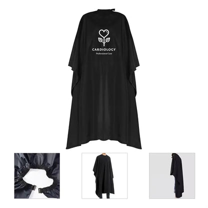 Hair Salon Nylon Cape with Snap Closure
