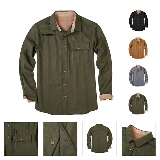 Men'S All Cotton Flannel Shirt