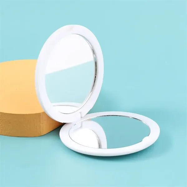 Round Folding Compact Mirror