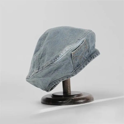 Cotton Versatile big headed painter hat